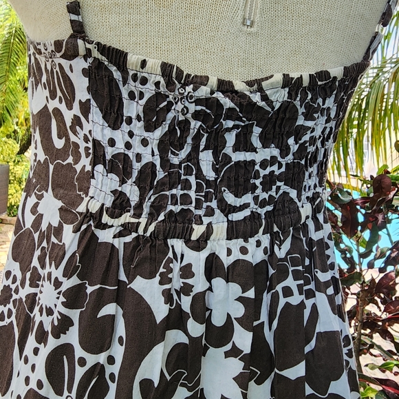 WINTER CLEARANCE - 100% flower prints summer dress - Picture 4 of 6